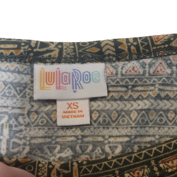 NWT LulaRoe fitted jersey dress, size XS - Picture 8 of 8